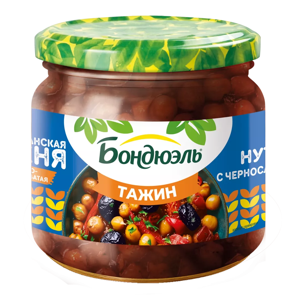 Սիսեռ սալորաչրով սոուսով "Թաժին" 350 մլ