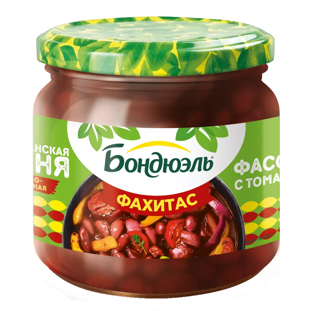 Կարմիր լոբի լոլիկի սոուսով "Ֆախիտաս" 350 մլ