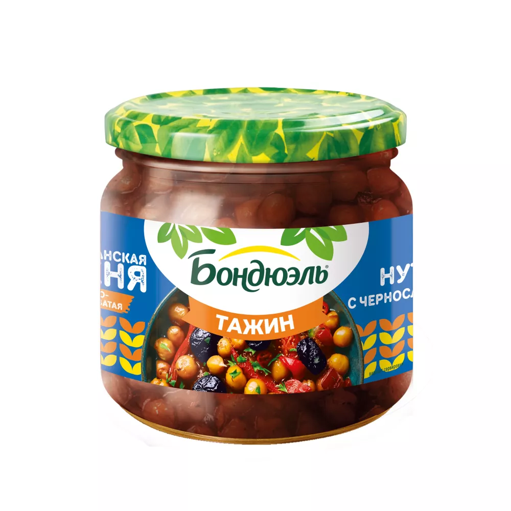 Սիսեռ սալորաչրով սոուսով "Թաժին" 350 մլ