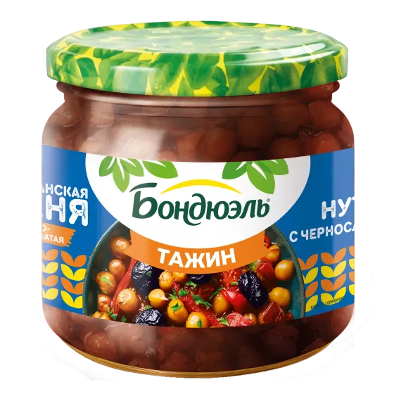 Սիսեռ սալորաչրով սոուսով "Թաժին" 350 մլ