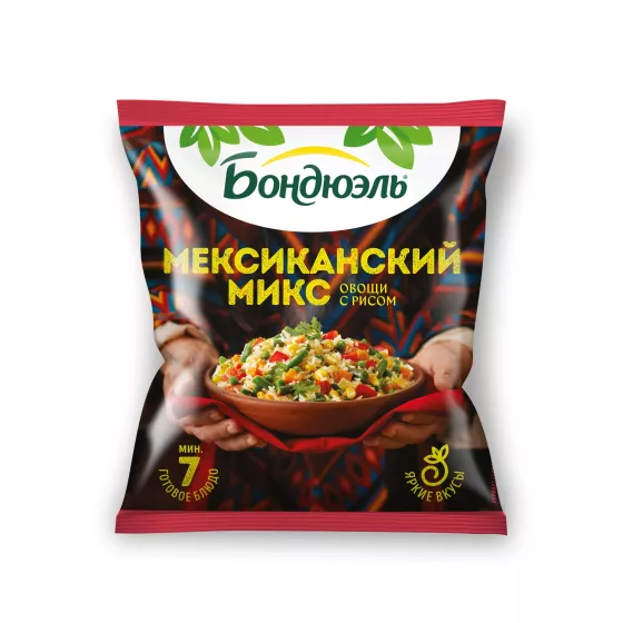 Մեքսիկական խառնուրդ Bonduelle, սառեցված, 400 գ